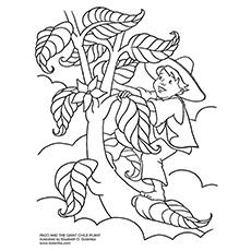 Jack Beanstalk from Super Why coloring page