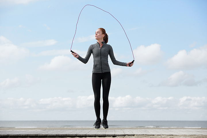 Jump rope workout for teenage girls