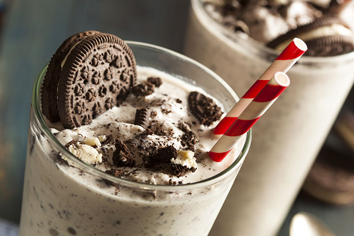 Oreo cookie milkshake recipes for kids
