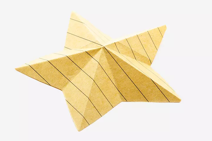 Origami fortune teller craft for kids