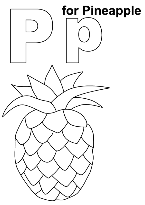 P-For-Pineapple