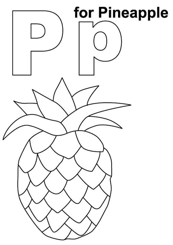 P-For-Pineapple