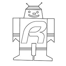 Robot Coloring Pages - Reading adventures for kids ages 3 to 5