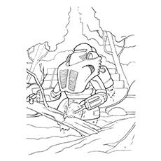 20 cute free printable robot coloring pages online