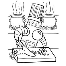 20 cute free printable robot coloring pages online