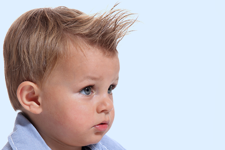 Childrens Hairstyles Boys On White Background Stock Illustration 1834180648  | Shutterstock