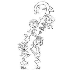 princess presto coloring pages