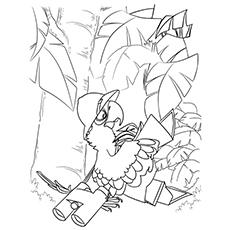 rio nigel coloring pages