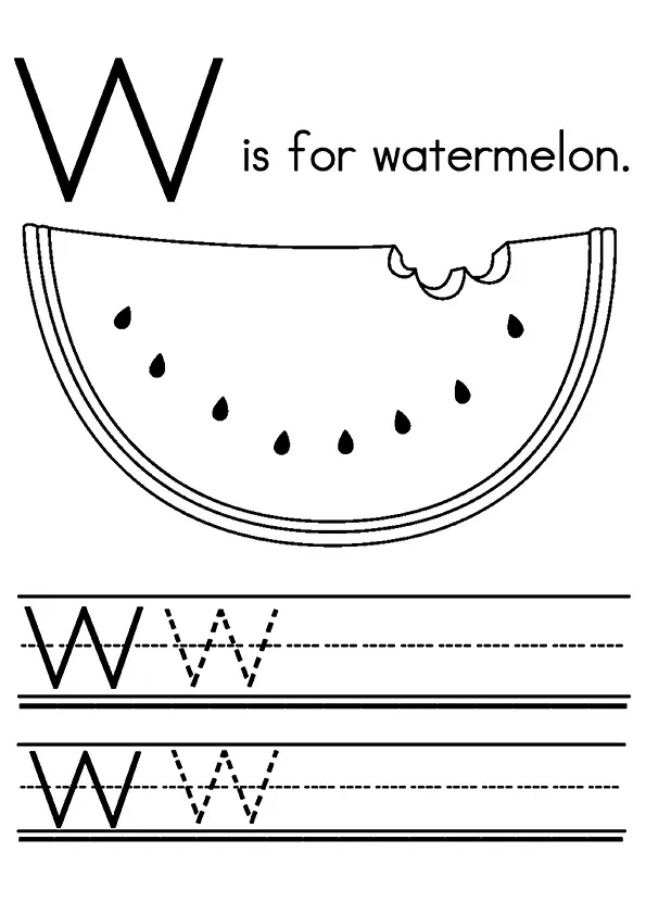 W-For-Watermelon