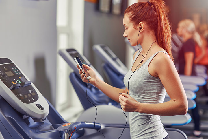 Workout-on-treadmill-or-elliptical workout for teenage girls