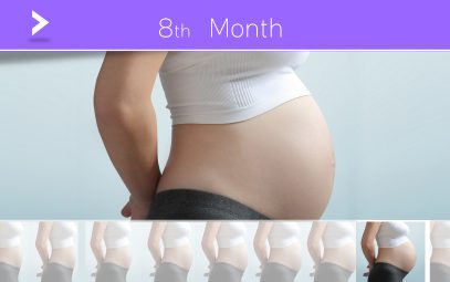 第8个月怀孕 - 症状，婴儿发育，技巧和身体变化