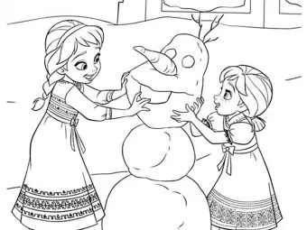 50 Beautiful ‘Frozen’ Coloring Pages For Your Little Princess