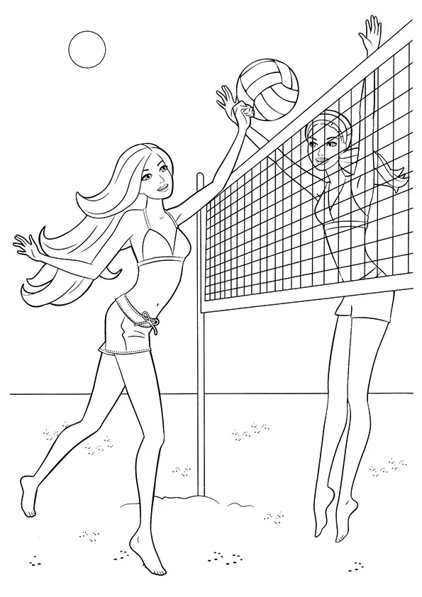 Beach-Volleyball