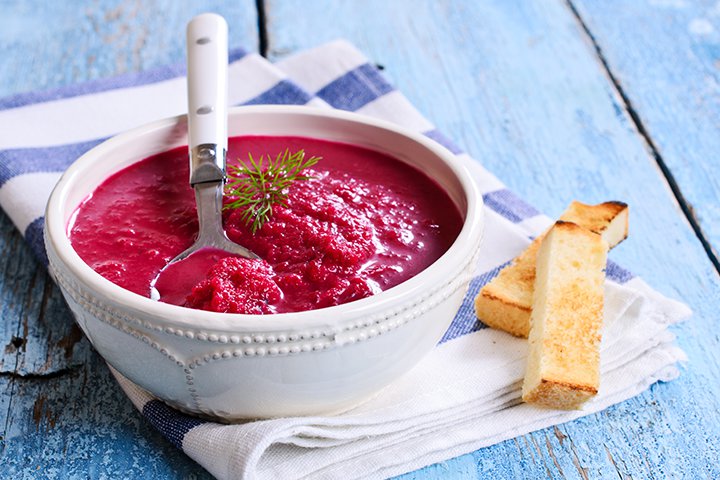 Beetroot and potato puree, Indian food ideas for baby
