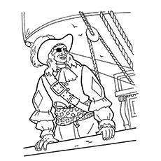 boy pirate coloring pages