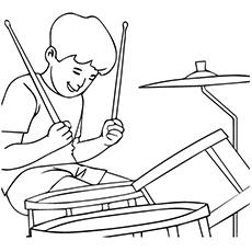 Boy-Playing-Acoustic-Drum