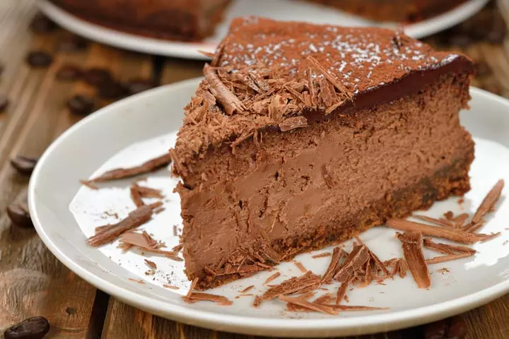Chocolate cheesecake during pregnancy