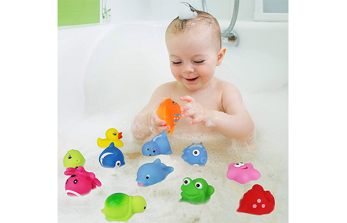 Click N' Play Assorted Colorful Bath Squirters 5145