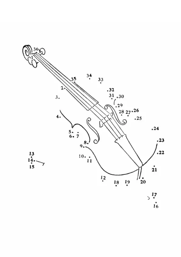 Connect-The-Dot-Violin