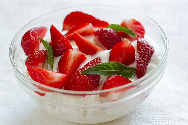 Strawberry, peach and paneer recipes for babies
