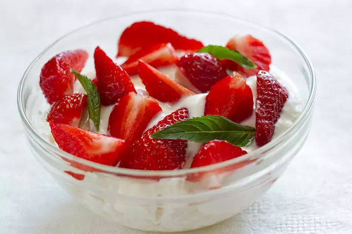 Strawberry, peach and paneer recipes for babies