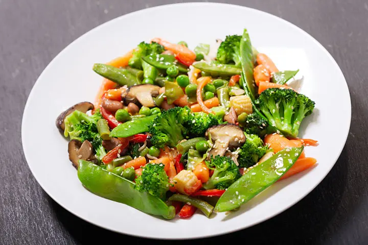 Duck meat during pregnancy, stir fried duck with broccoli