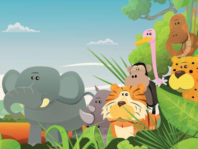 Elephant and friends
