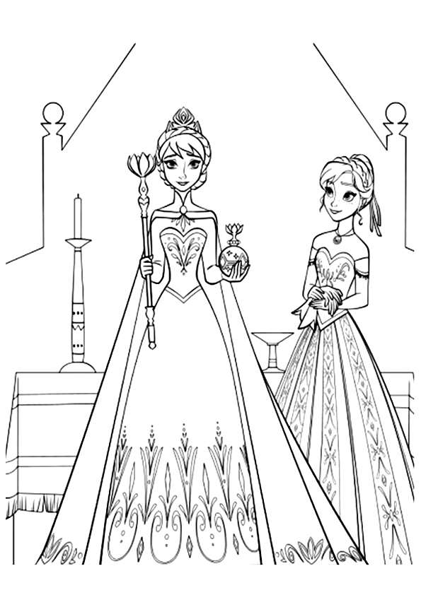 Elsa-Getting-Ready-For-Her-Coronation