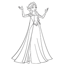 Download 50 Beautiful Frozen Coloring Pages For Your Little Princess