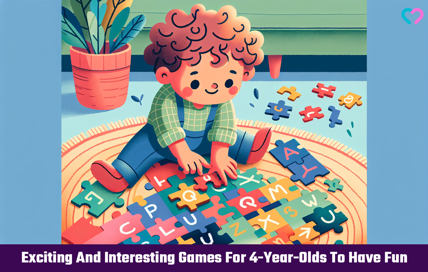 Exciting And Interesting Games For 4-Year-Olds To Have Fun_illustration