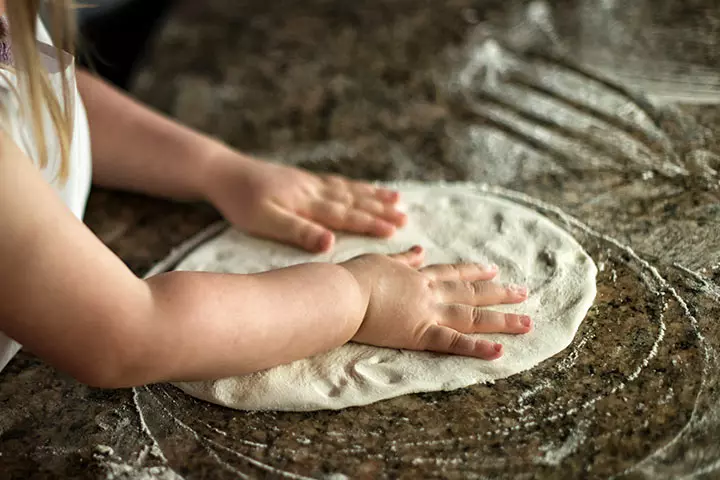 Get help in kneading the dough