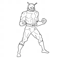 Hank Pym, Avengers coloring page