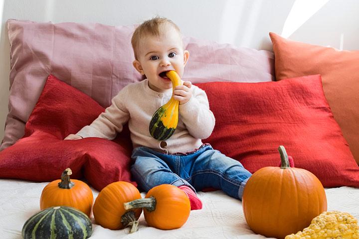 pumpkin for 6 month old baby