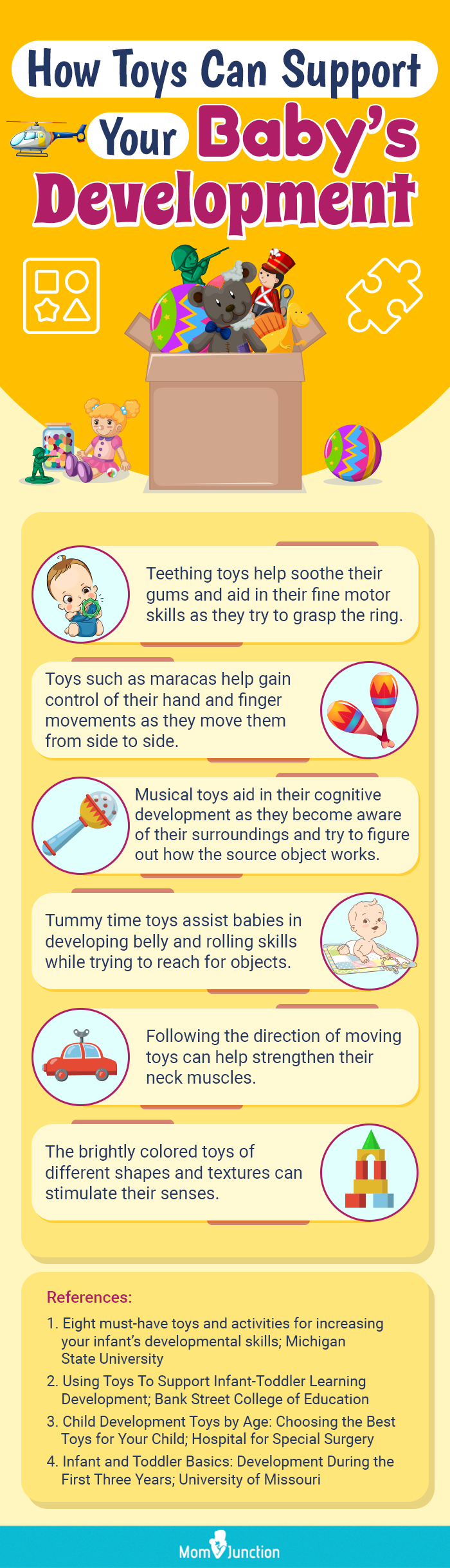 How Toys Can Support Your Baby’s Development (infographic)