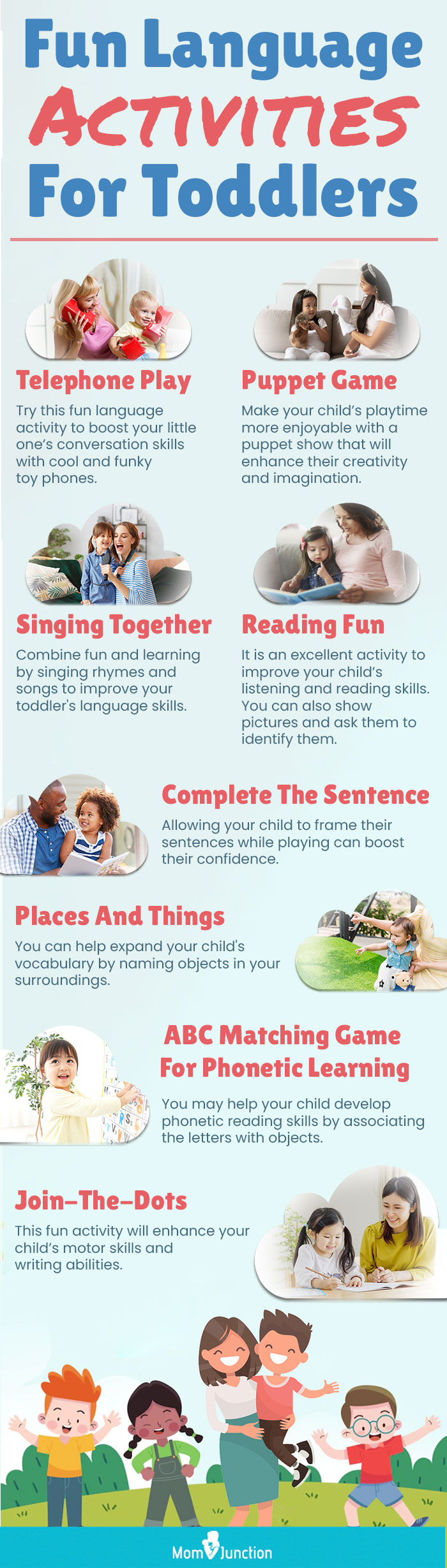 language activities for toddlers (infographic)