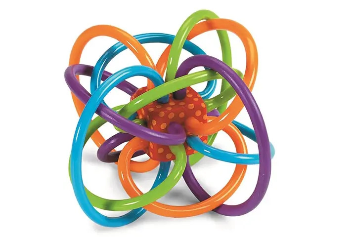 Manhattan Toy Winkel Rattle & Sensory Teether Toy