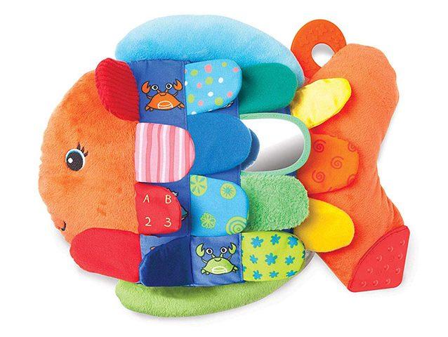 melissa & doug flip fish soft baby toy