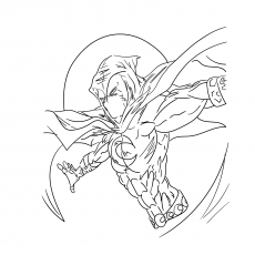 Moon Knight, Avengers coloring page