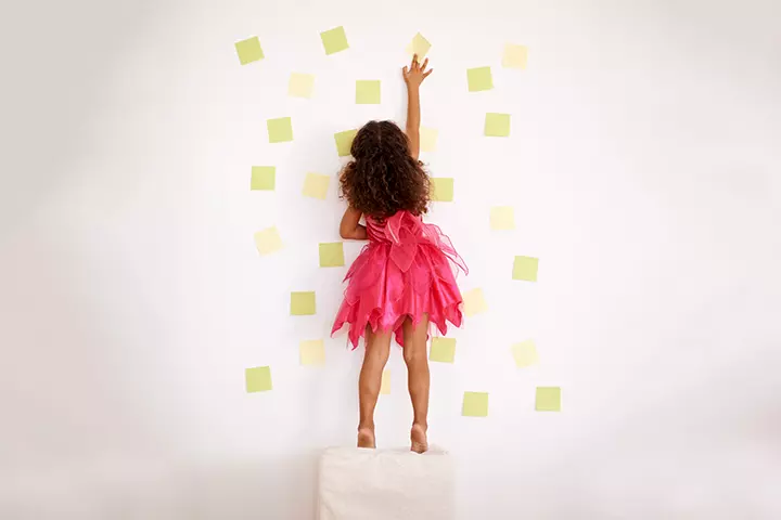 Number rolling game for 4-year-olds