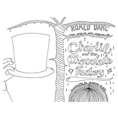 Charlie And The Chocolate Factory poster coloring page
