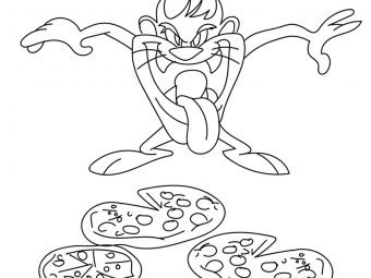10 Best Pizza Coloring Pages For Your Toddler