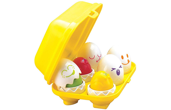 TOMY Toomies Hide & Squeak Eggs 53204