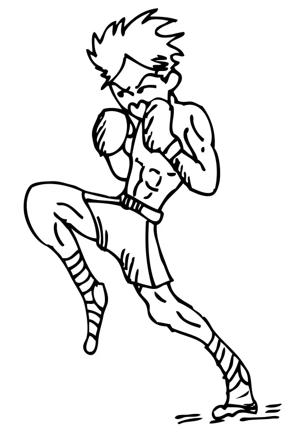 The-Boxing-Coloring-Pages-Olympics-Boxing