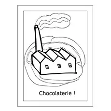 The Chocolate Factory coloring page