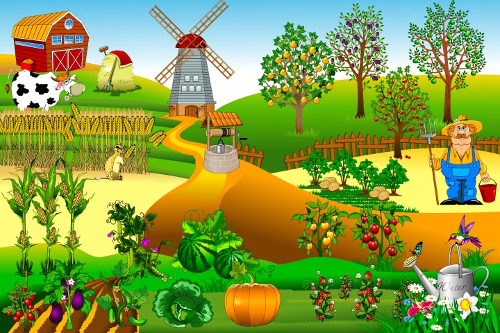 The farmer and the well story for kids