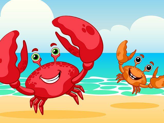 The young crab and his mother