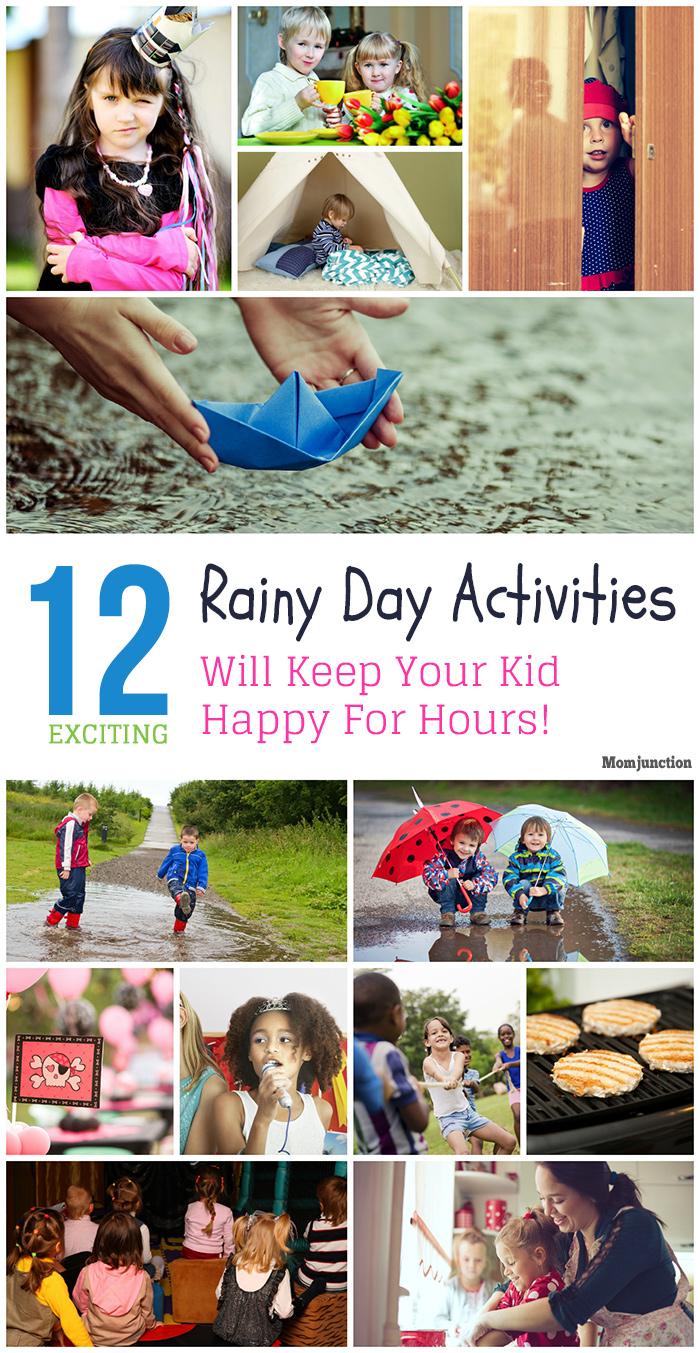 rainy day activities for kids