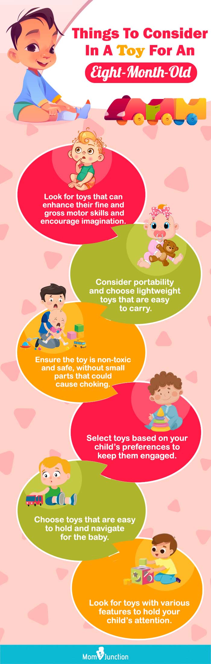 Things To Consider In A Toy For An Eight-Month-Old (infographic)