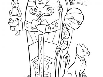 Top 10 Ancient Egypt Coloring Pages For Toddlers