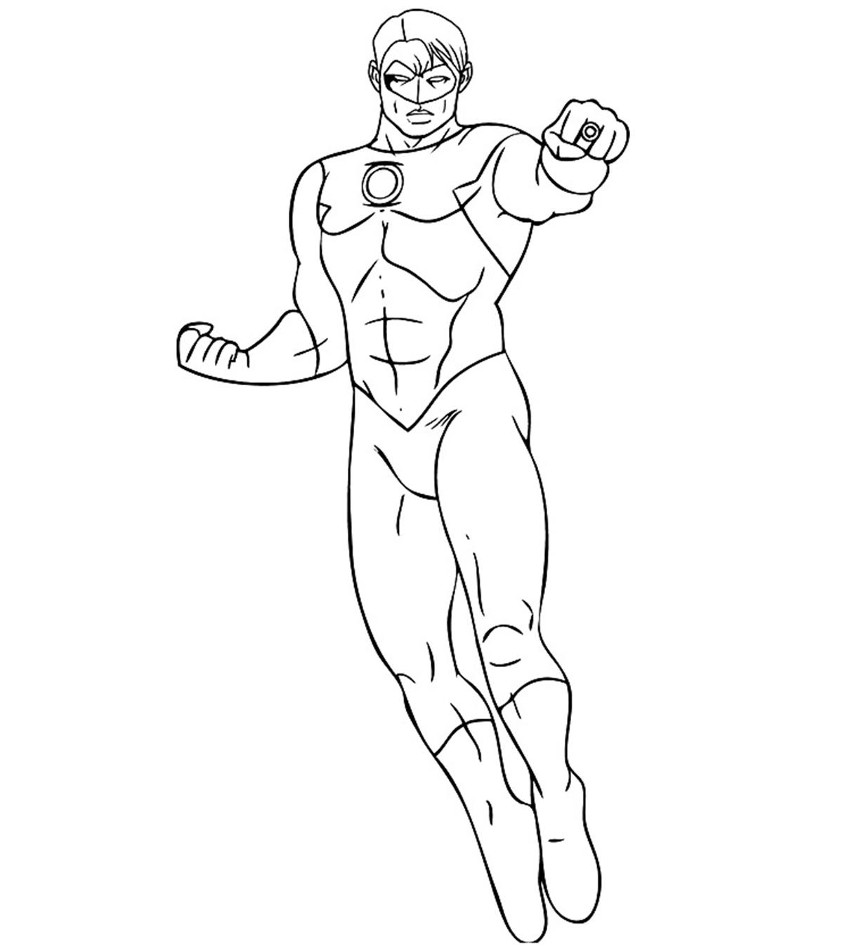 Justice League Coloring Pages